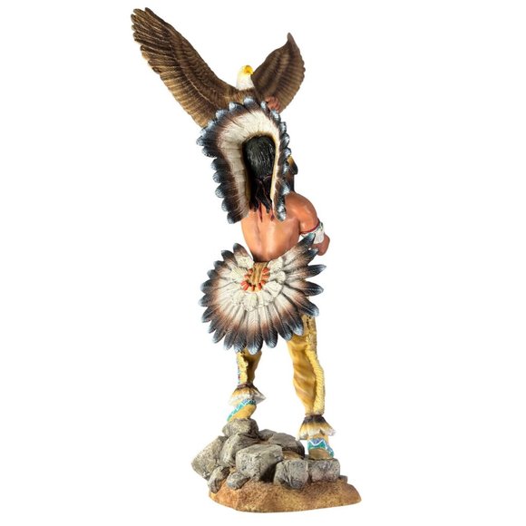 1995 Hamilton Tailsman of Courage Gifts of‎ Antient Spirits Native Eagle FLAW - Picture 6 of 13